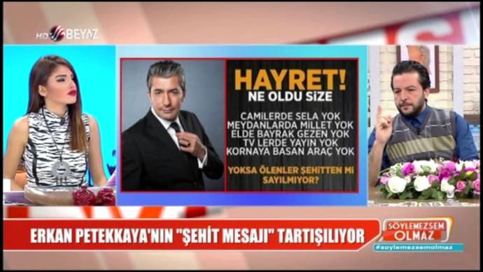 ErKan Petekkaya "bre ibneler ben napayım"dedi olay oldu. Paylaşımları sürekli sorunlu oyuncu sizce adabıyla kullanmayı bilmiyormu?