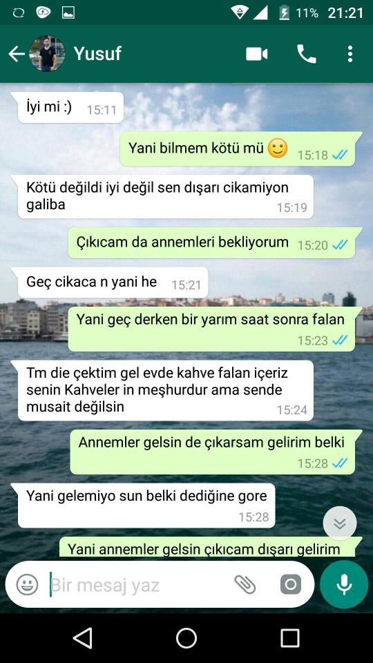 Sizce gerçekten benimle barışmak istiyor olabilir mi??