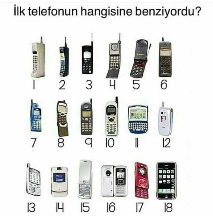 İyi aksamlarr 😊İlk telefonun hangisiydi ??