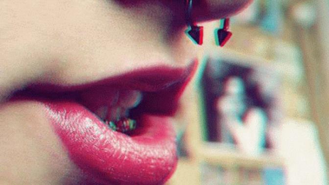 Septum piercing sever misiniz?