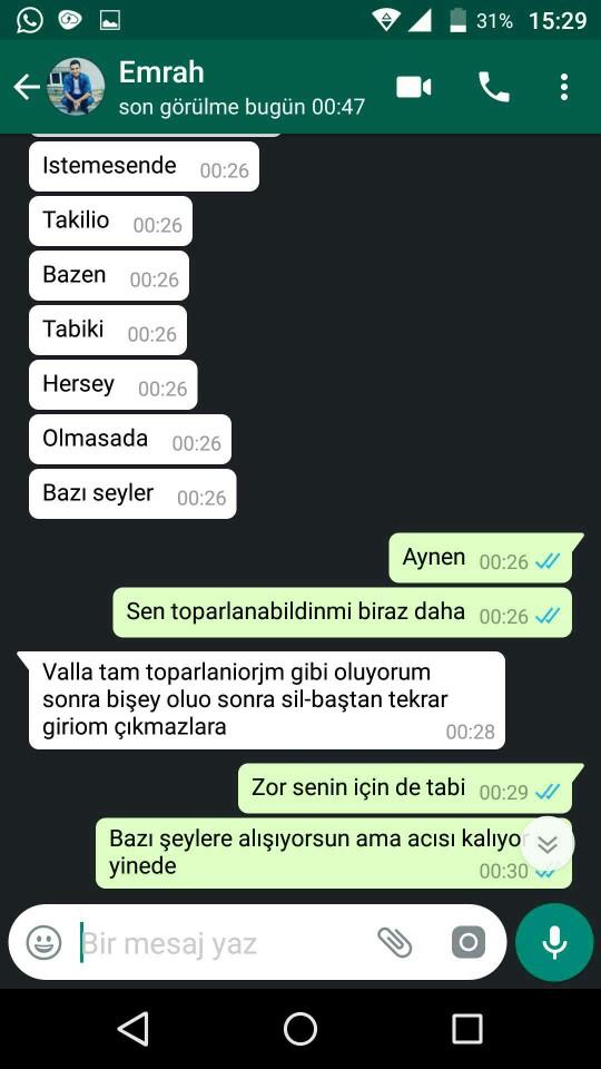 Aramız tekrar düzelir mi sizce??