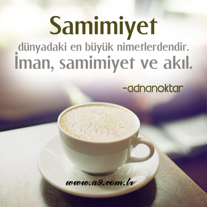 Samimiyet sizce nedir? Neden günümüz insanlarının yüreklerine serpiştirilmemiştir?
