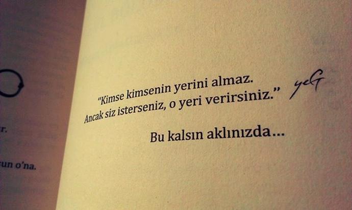 En büyük hatadır gidenin yerine başkasını koymak aynı şeyleri ondan beklemek, siz bu hataya düştünüz mü?
