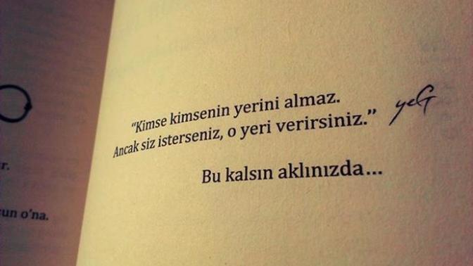 En büyük hatadır gidenin yerine başkasını koymak aynı şeyleri ondan beklemek, siz bu hataya düştünüz mü?
