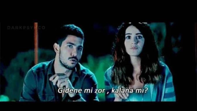 Gidene mi zor , kalana mı?