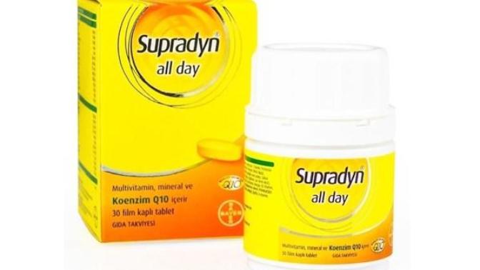 Supradyn All Day kullananlar var mı? Supradyn faydaları nelerdir, içeriğinde neler var?
