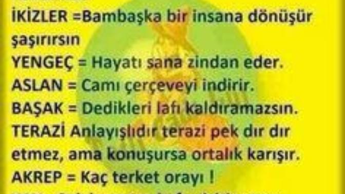 En sinirli burçlar?