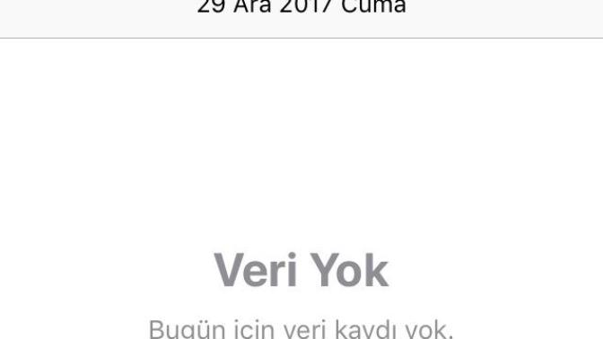 İPhone sağlık uygulamasını kullanamıyorum veri kaydı yok diyor nasıl düzelir?