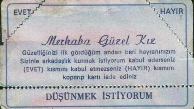 1995-1996 yıllarına ait kizla tanisma kartı hakkında neler düşünüyor sunuz😀?