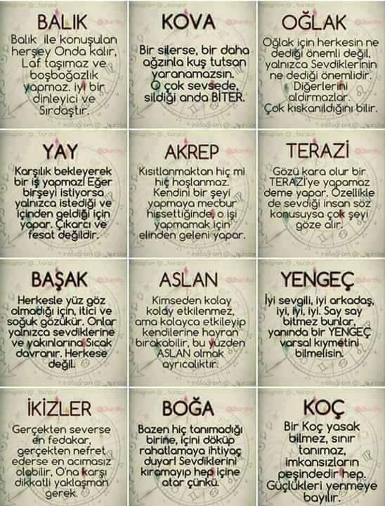 Burç özellikleri doğru mu?