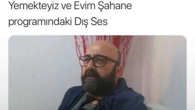 Sizde evim Şahane ve Yemekteyizdeki dış sesi merak ediyor musunuz🙄😂😅☺️?