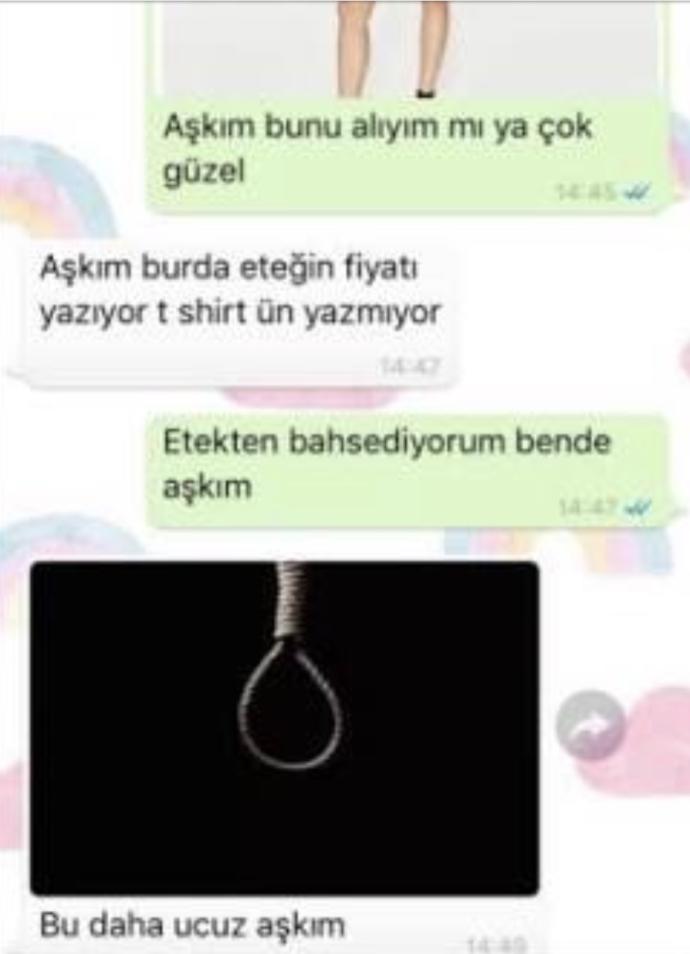 Sevgiliniz bu eteği atıp “aşkım bunu aldım nasıl” dese ne tepki verirsin?