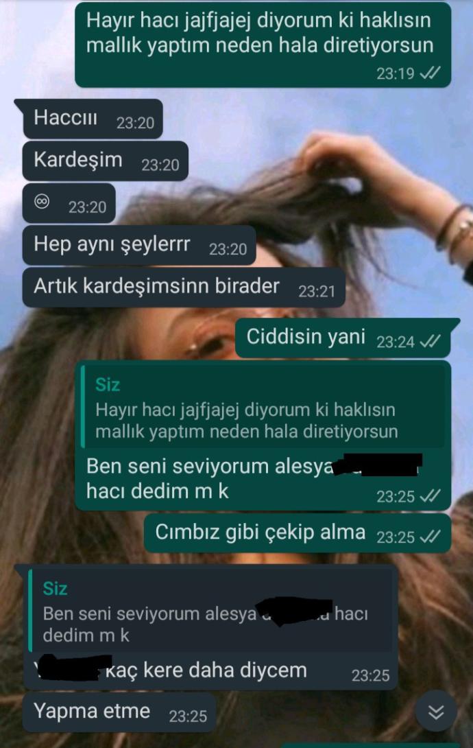 Sevgiliye kanka demek?