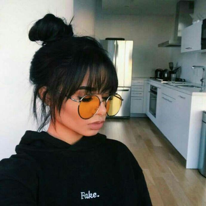 Su şekil çok sık olmayan ve yanları uzun kahkül modelleri nasıl sizce??