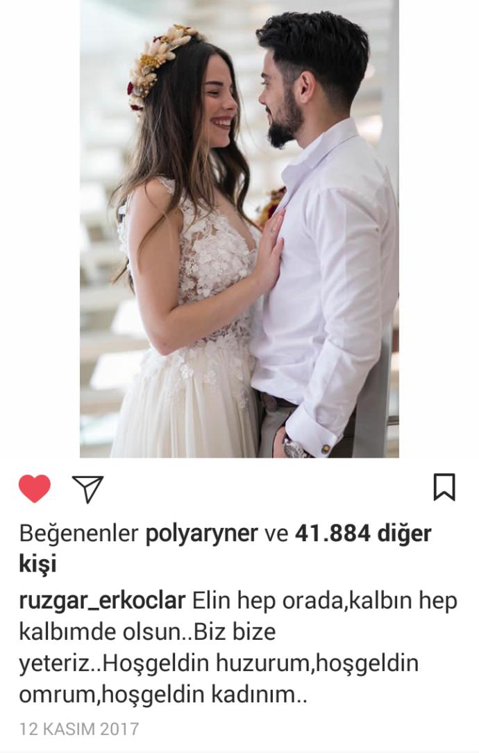 Rüzgar Erkoçlar & Tuğba Erkoçlar çifti çok tatlı değiller mi ya❤?