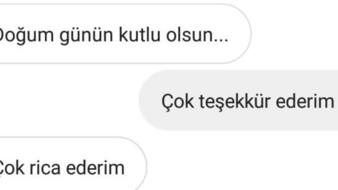 Çok rica ederim" bu ne demek?