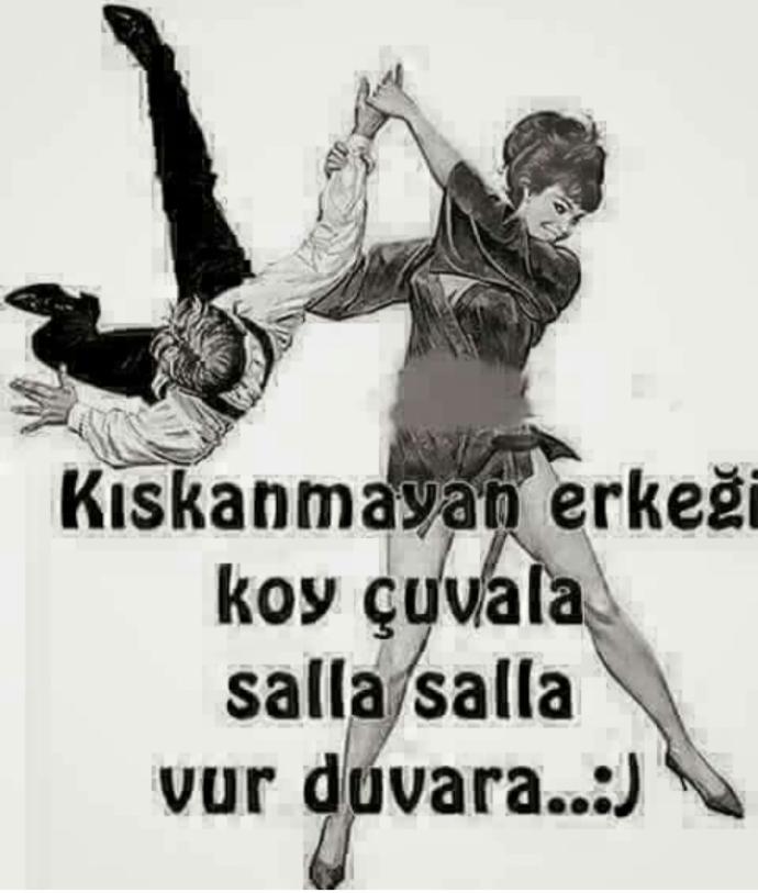 Kıskanmayan erkek olur mu? 