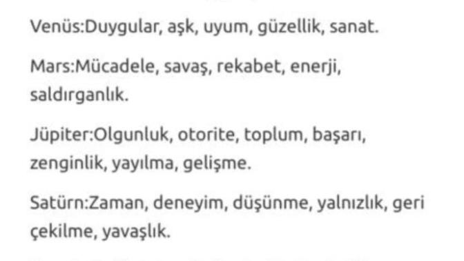 Burçlar sorusu ve doğum haritası?
