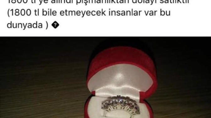 Sevgilinize tektaş yüzük aldınız ve evlenme teklifi ettiniz ve sizin teklifinizi reddetti.. Siz Olsanız Ne Yaparsınız?