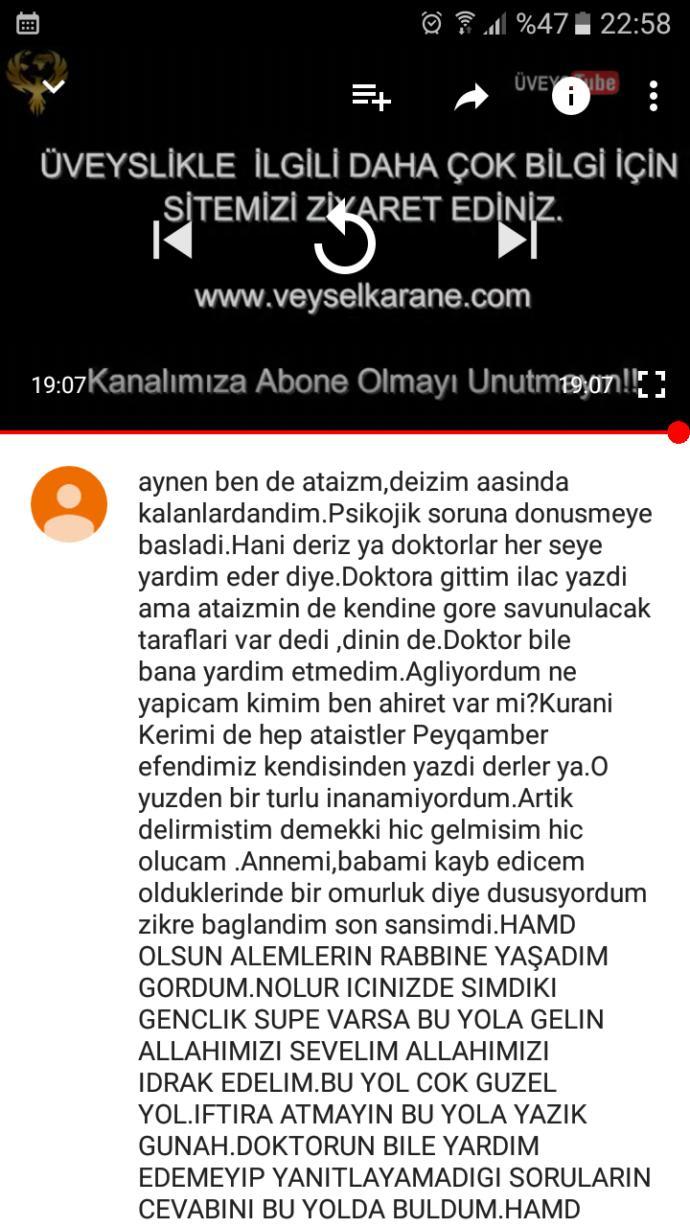 Videodaki genç arkadaşlar gibi Üveysi zikri çekenler var mı ?