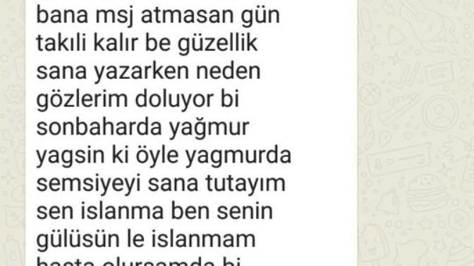 Abimle nasılız  var mı bizim gibi olan?
