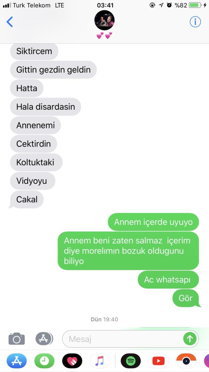 Sevgilimle ayrıldık lütfen hepınız bakın ?