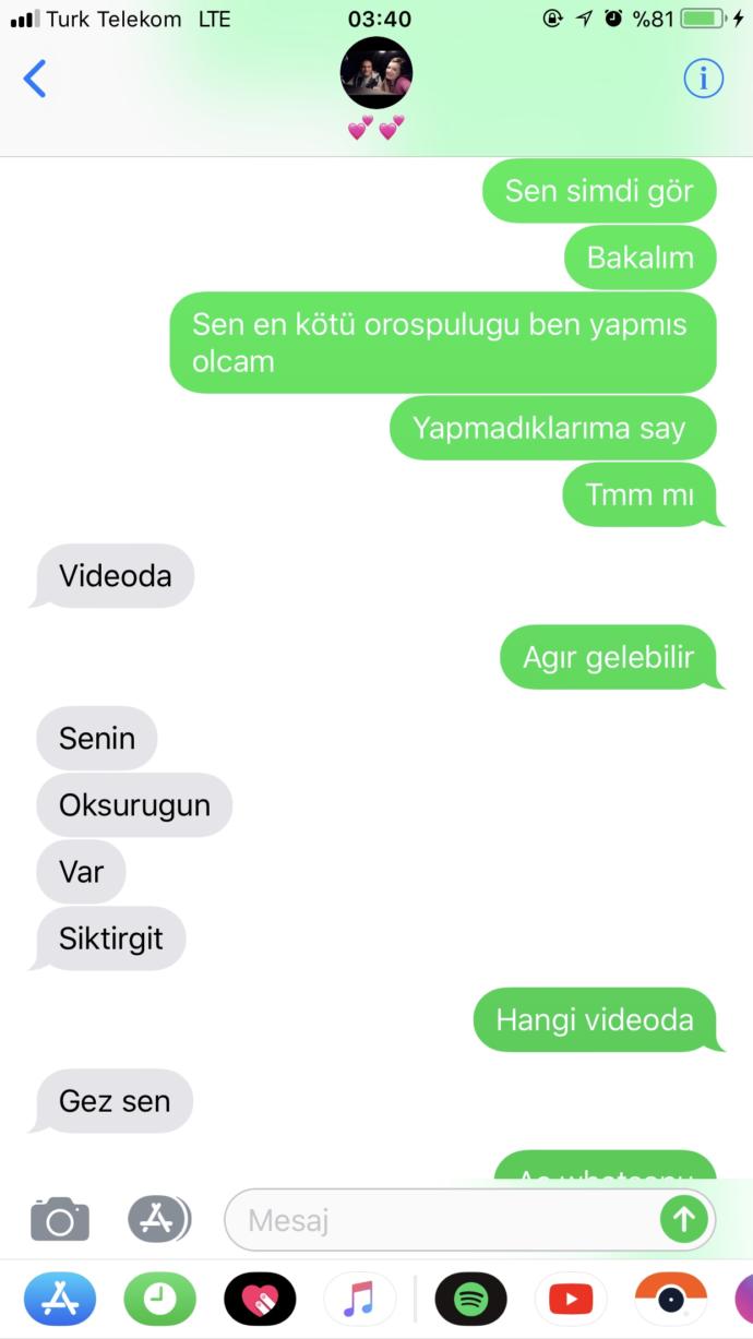 Sevgilimle ayrıldık lütfen hepınız bakın ?