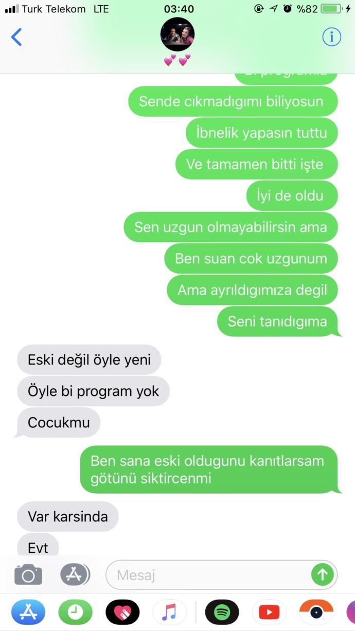 Sevgilimle ayrıldık lütfen hepınız bakın ?