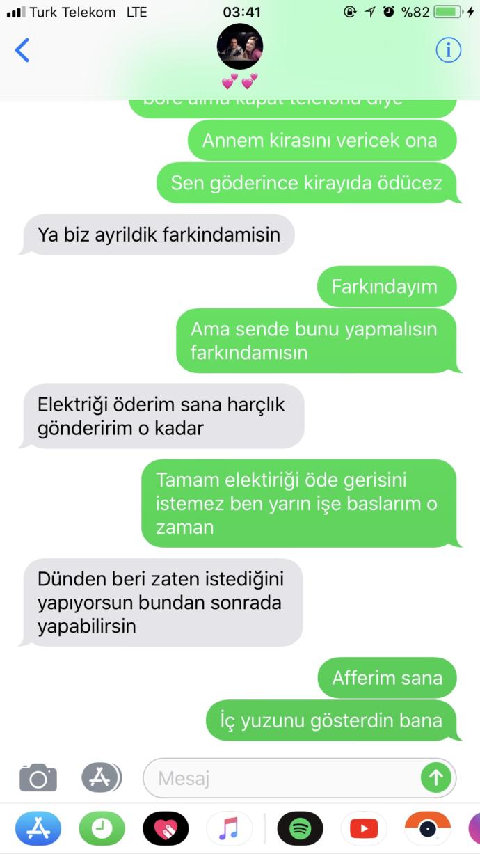 Sevgilimle ayrıldık lütfen hepınız bakın ?