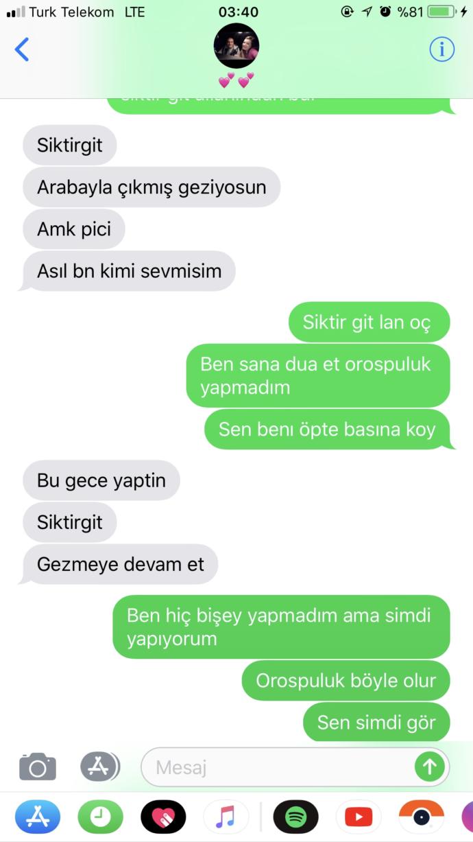 Sevgilimle ayrıldık lütfen hepınız bakın ?