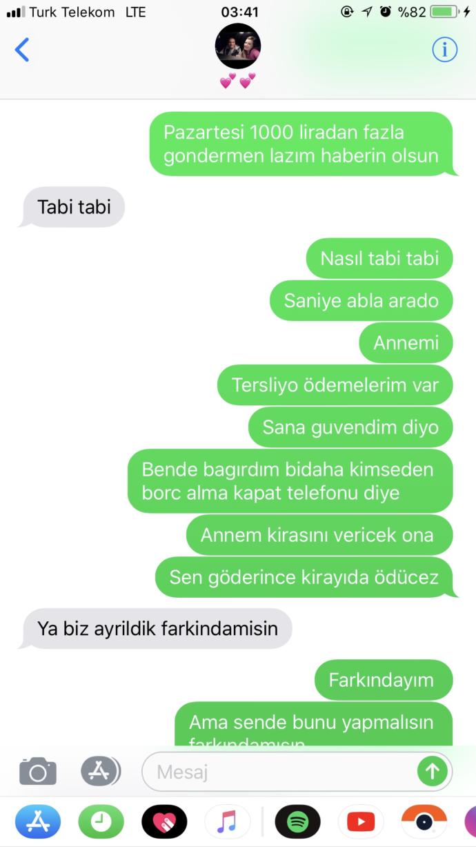 Sevgilimle ayrıldık lütfen hepınız bakın ?