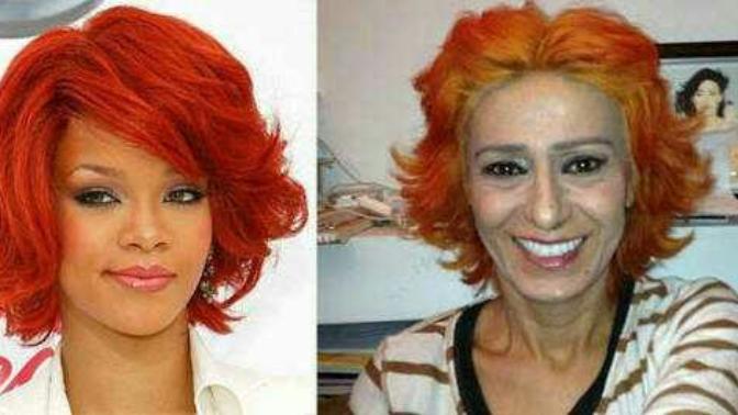 Kızıl, Yıldız Tilbe'ye mi yoksa Rihanna'ya mı daha çok yakışmış?
