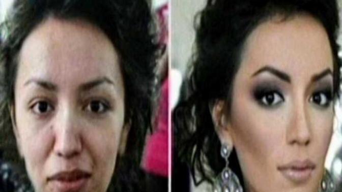 Evlendiği kadını makyajsız görünce boşadı! Sizce de bazı hanımlar makyaj işini abartmıyorlar mı?