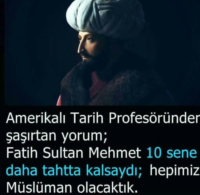 Fatih Sultan Mehmed ELEŞTİRMEK bir Jeologun işi mi?