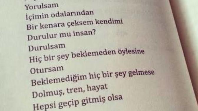 Kendinizden bile yorulduğunuz zamanlar oluyor mu?