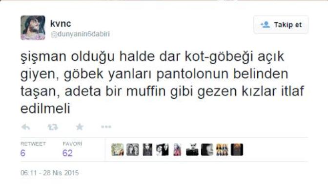 Şişman bir kız niye göbeği açık giyer?