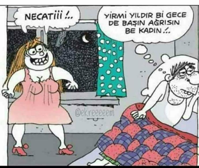 Bekarken bir kere bile başı ağrımayan kadınlarımızın evlenince bir baş ağrısı tutuyor. Neden?