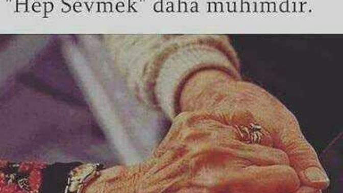 Mühim olan "Çok Sevmek mi" yoksa "Hep Sevmek mi" ?
