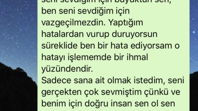 Bir aldatma muhabbeti ( üşenecekler yorum yapmasın)?