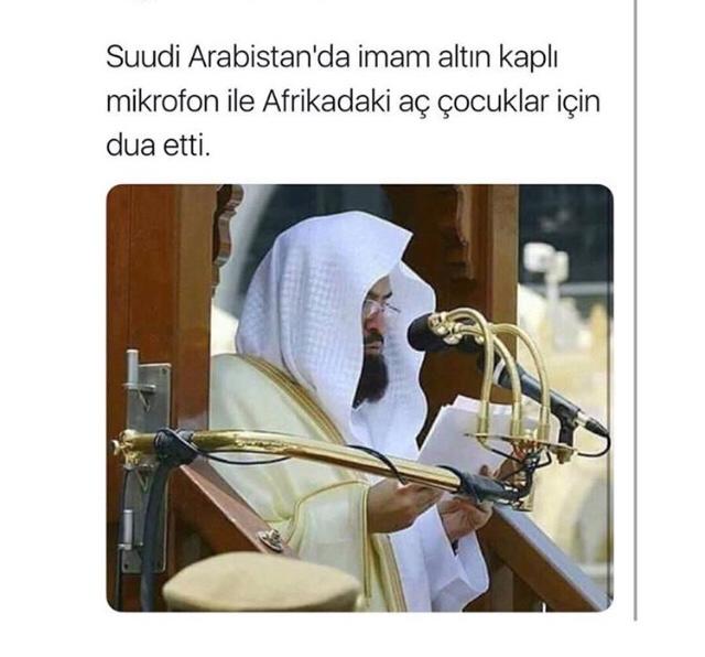 Suudi Arabistan’da edilen dua hakkındaki düşünceleriniz ?