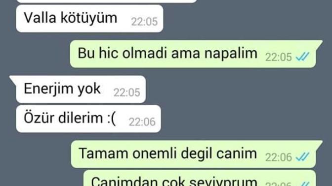 SEVGİLİMLE SON WP KONUŞMAMIZ KAÇMAYA MI ÇALIŞIYOR?