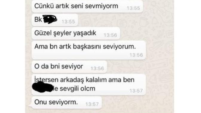 SEVGİLİMLE SON KONUŞMAMIZ. AYRILDIK. AÇIKLAMA :(?