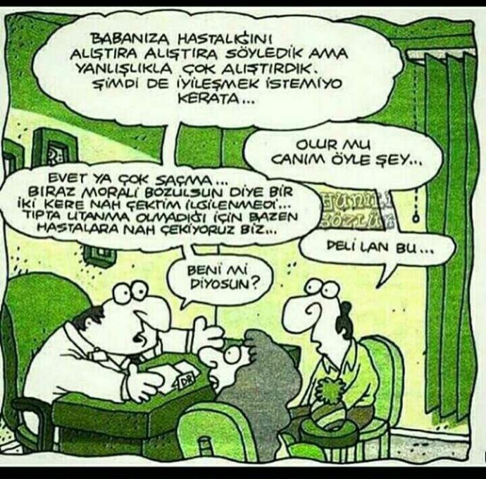 Karikatür seven var mi?