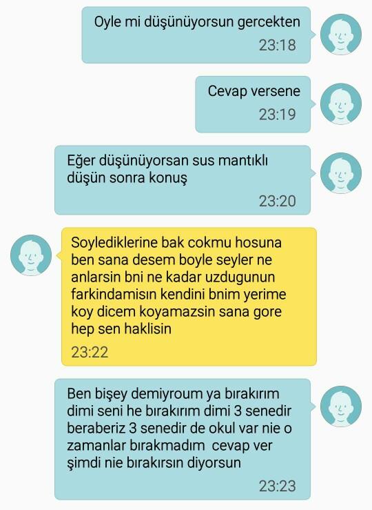 Askerde sevgilim kavga ettik Hangimiz hakliyiz?