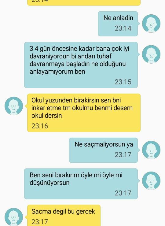 Askerde sevgilim kavga ettik Hangimiz hakliyiz?