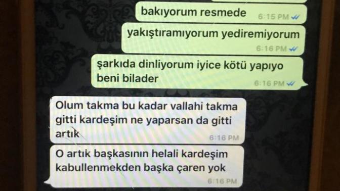 Sevgilimin telefonunda bu konusmayi buldum? Siz napardiniz? (resimli)?