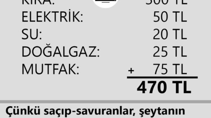 Asgari ücreti az bulanlar için asgari ücret ile neler yapılabileceğini ve masrafları listeledik, asgari ücret fazla mı?