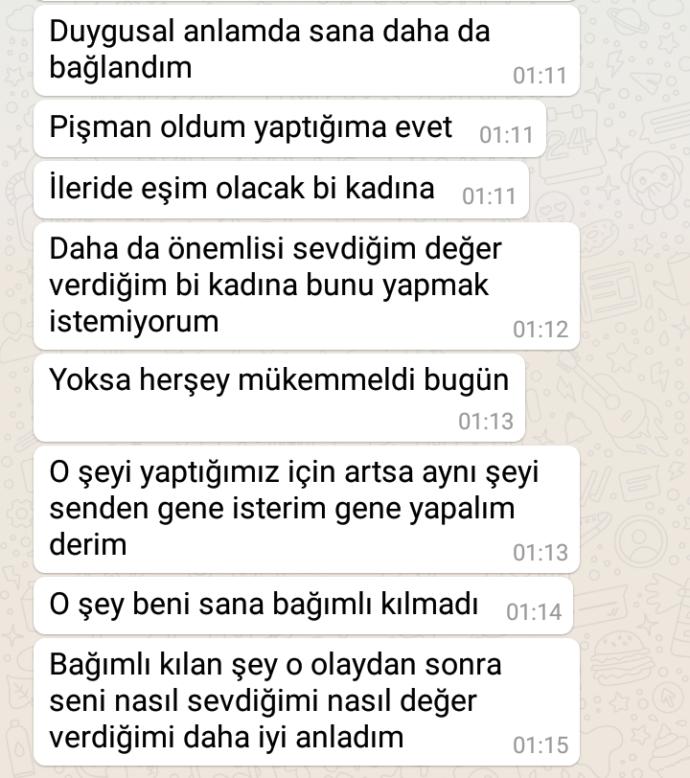 Arkadaşlar sözlümle ters ilişki denedik 1 defa aşağıya atacagim açıklama ve fotoğraflara bakıp yorumlarınızı bekliyorum?