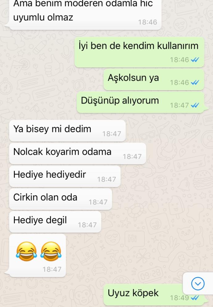 +1 Sevdiğiniz birinden nasıl olursa olsun hediye almak sizi mutlu eder mi?