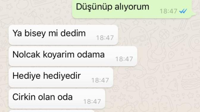 +1 Sevdiğiniz birinden nasıl olursa olsun hediye almak sizi mutlu eder mi?